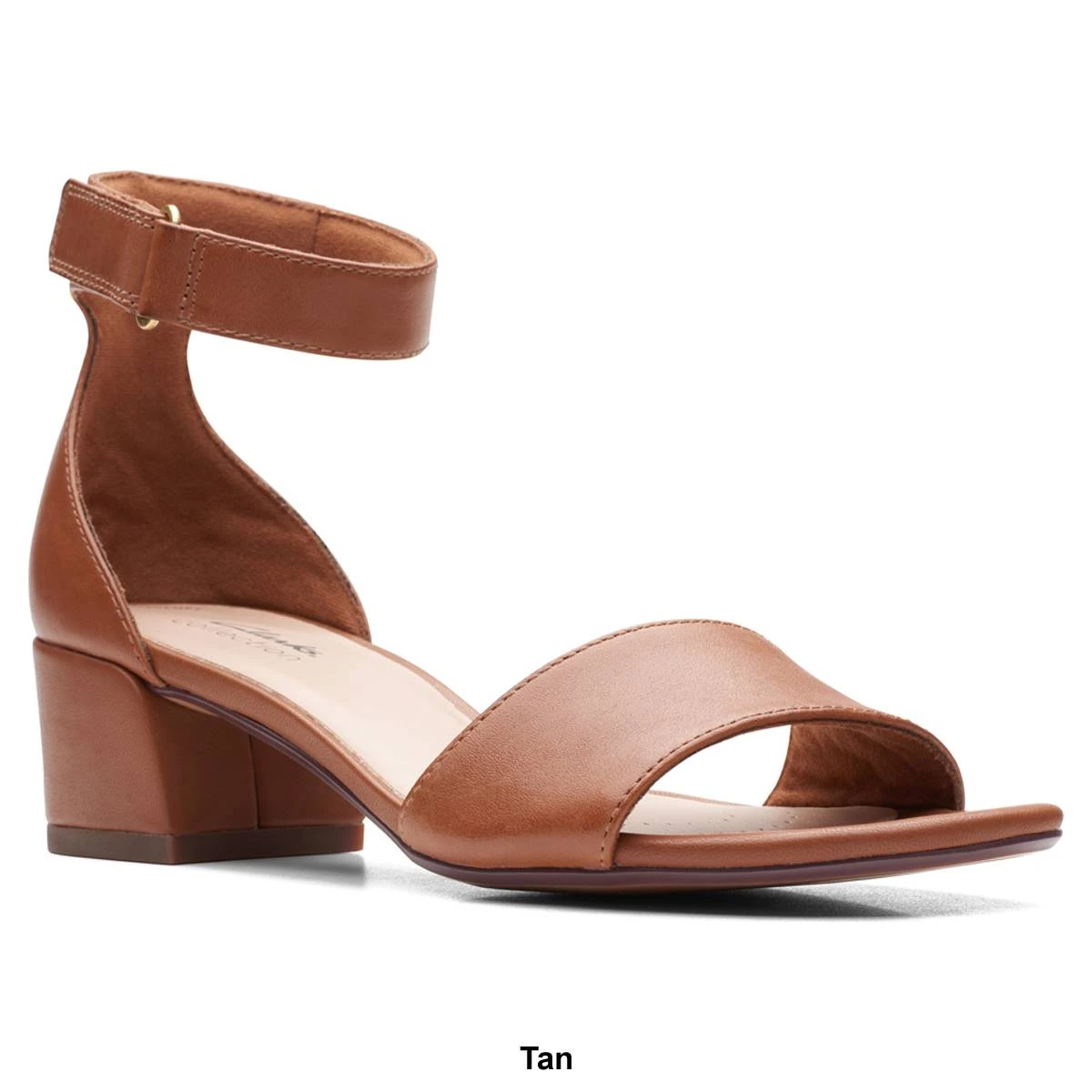 Womens Clarks® Collections Caroleigh Anya Metallic Sandals - Image 8