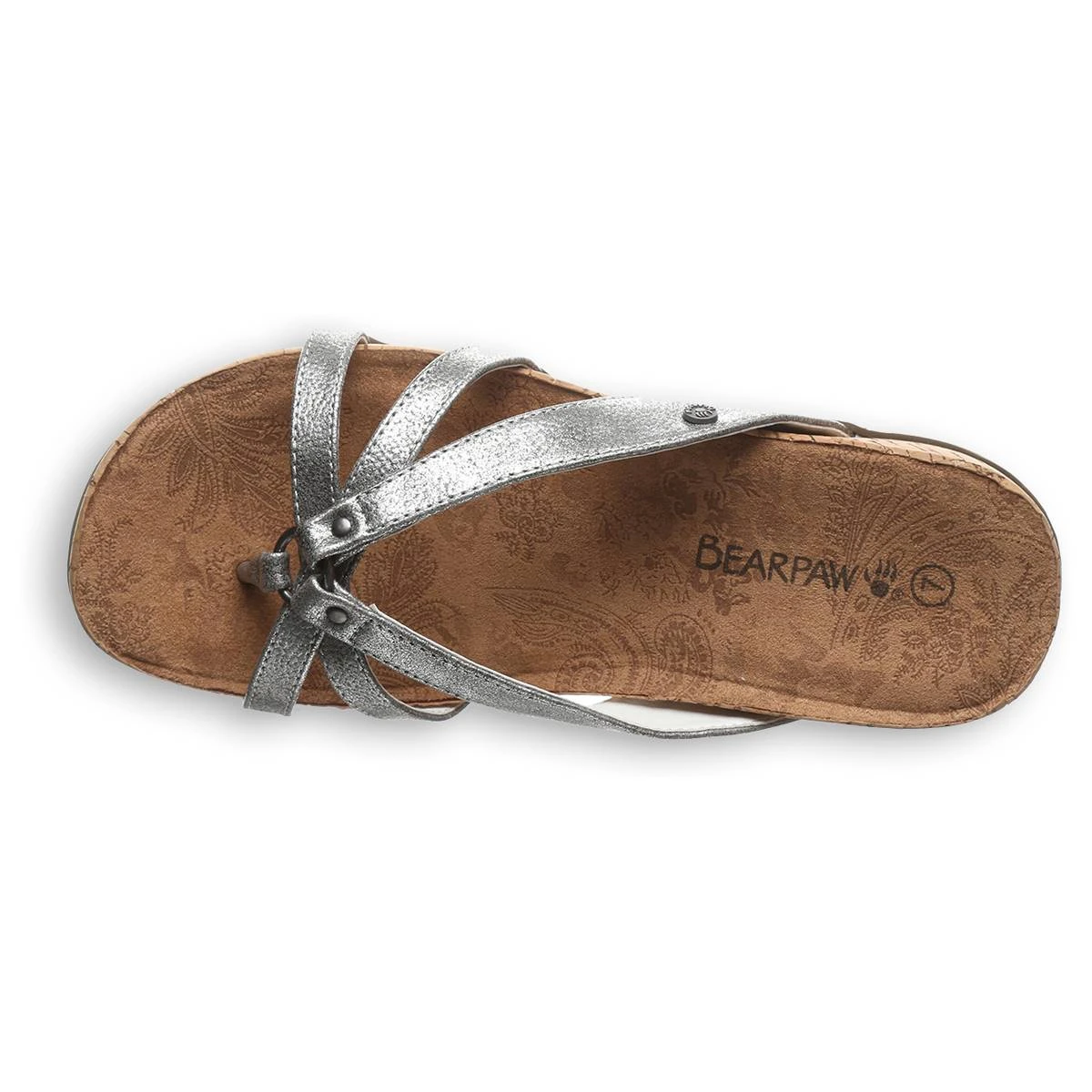 Womens BEARPAW® Fawn Thong Sandals - Image 4