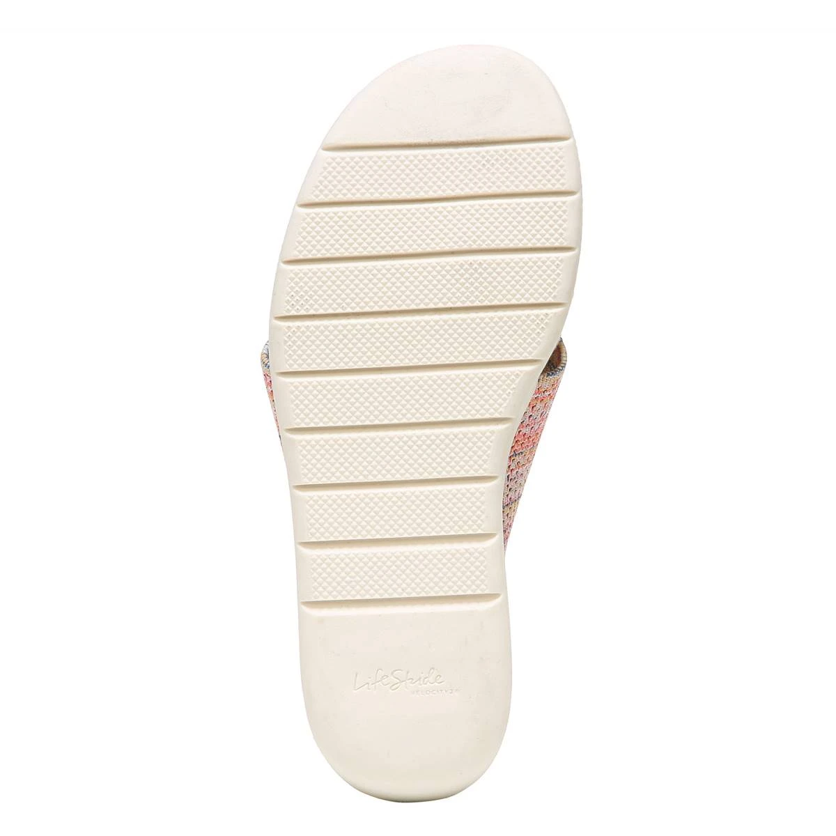 Sandals Womens LifeStride Poolside Rainow Flip Flops - Image 5