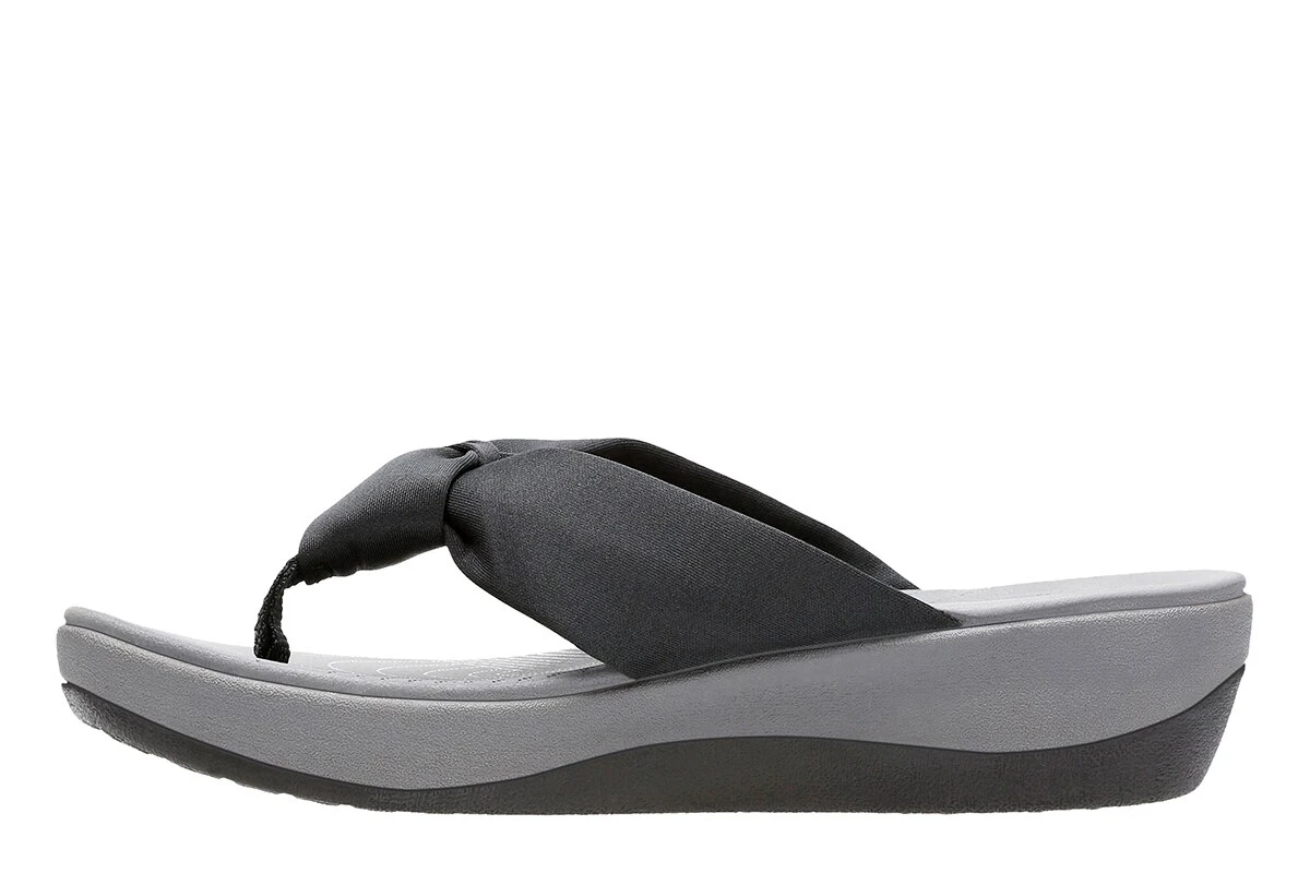 Womens Clarks® Cloudsteppers™ Arla Glison Solid Thong Sandals - Image 2