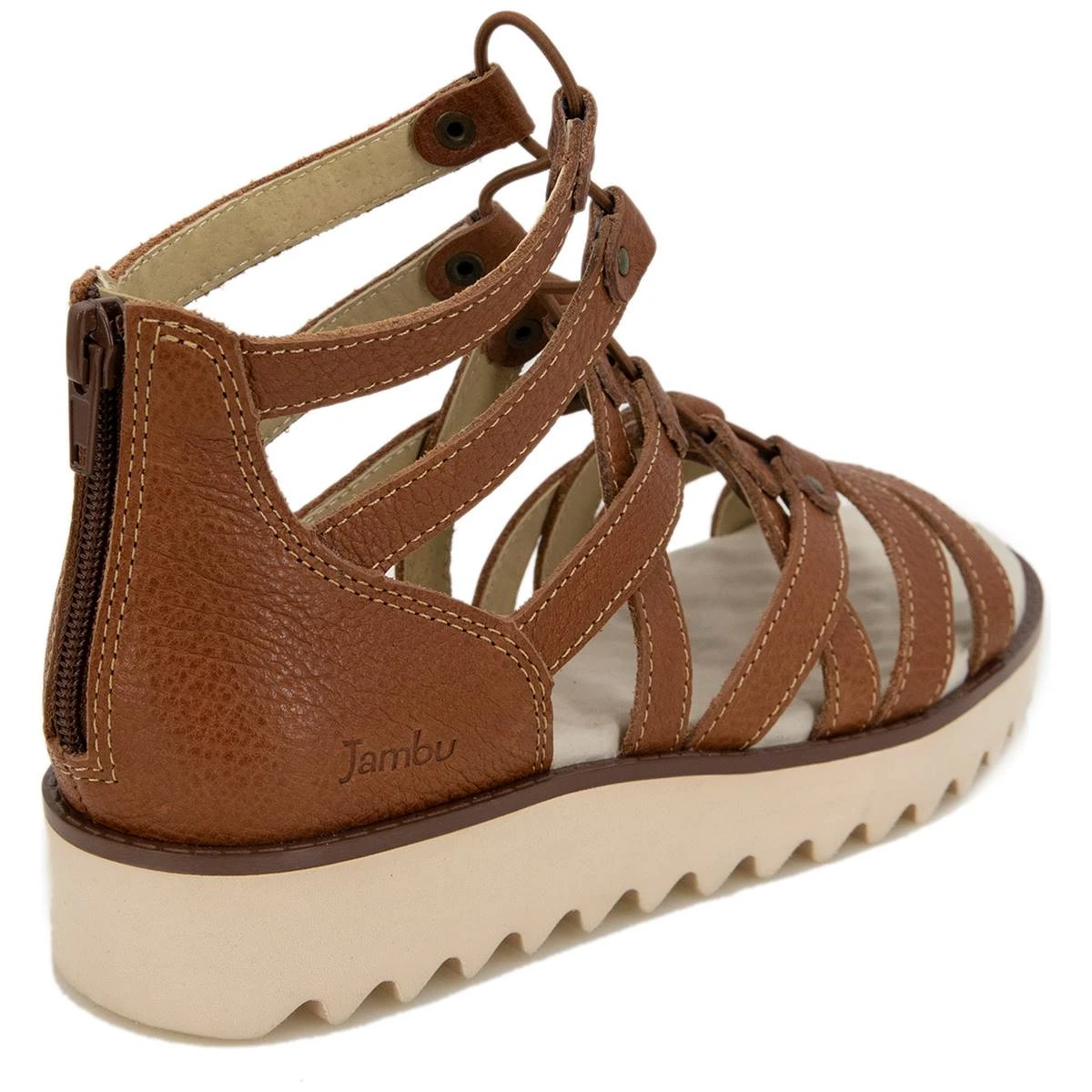 Womens Jambu Rome Platform Strappy Sandals - Image 2