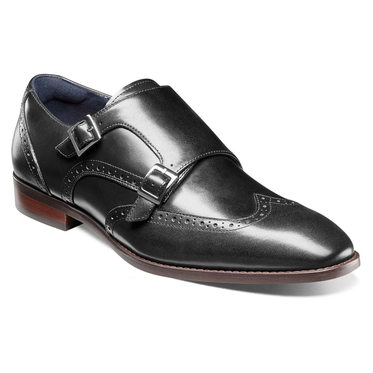 Mens Stacy Adams Karson Wingtip Double Monk Strap Shoes - Black Dress Shoes Mens Stacy Adams Karson Wingtip Double Monk Strap Shoes - Black -BEARPAW® Store 74c260f5 7ec9 4033 b99a 68b73fa51cf6