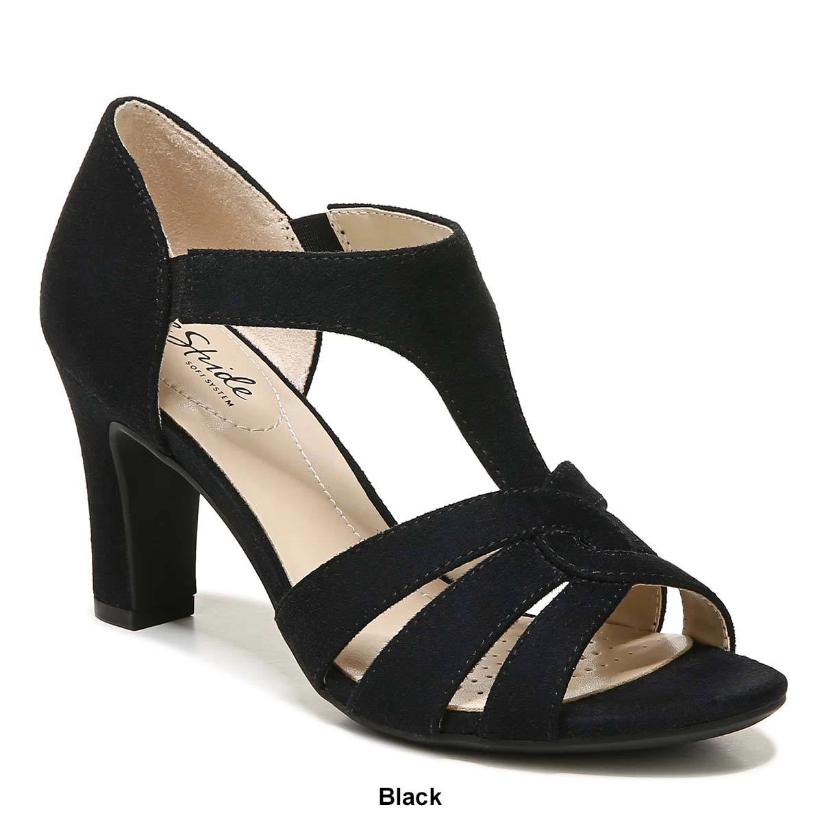 Womens LifeStride Caramel Strappy Sandals - Image 7