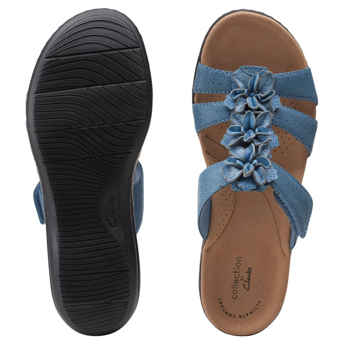 Womens Clarks® Collections Laurieann Judi Slide Sandals - Image 6