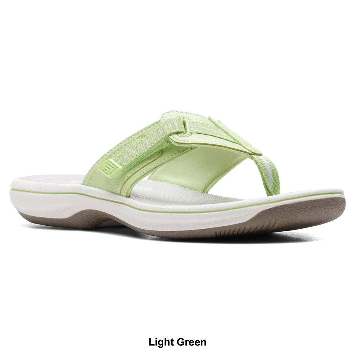 Womens Clarks® Cloudsteppers™ Brinkley Jazz Flip Flops Sandals - Image 9