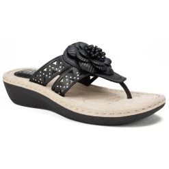 Womens Cliffs By White Mountain Cynthia Flip Flop Sandals