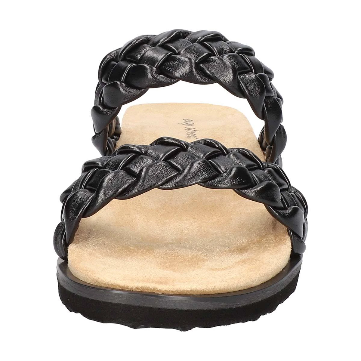 Womens Easy Street Susi Woven Solid Slide Sandals - Image 3