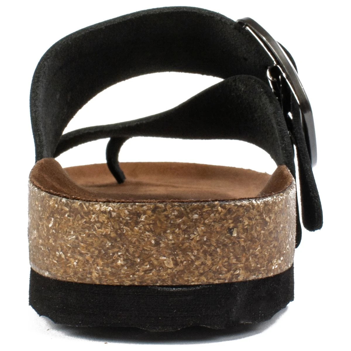 Womens White Mountain Harley Comfort Nubuck Thong Style Sandals - Image 4