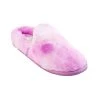 Womens Jessica Simpson Plush Smoking Scuff Slippers - Purple