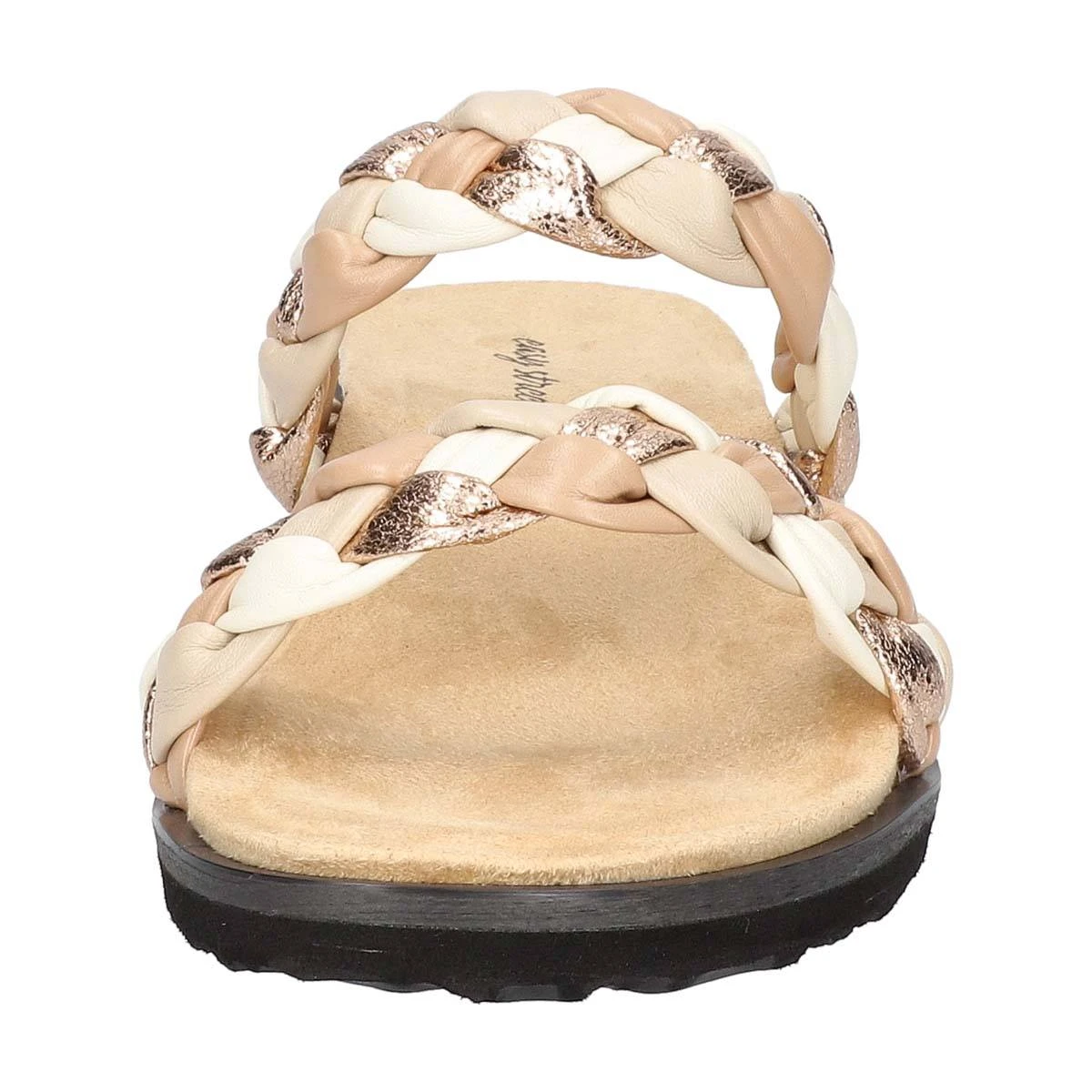 Womens Easy Street Susi Woven Slide Sandals - Image 3