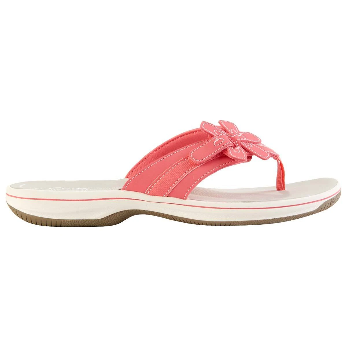 Womens Clarks® Cloudsteppers™ Brinkley Flip Flop Sandals - Image 2