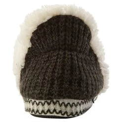 Womens MUK LUKS® Magdalena Ruched Slippers - Black/White -BEARPAW® Store 9546279c 256c 4e47 8fbb 7c65717d6697