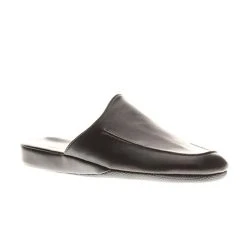 Mens Spring Step Nigel Slippers - Brown