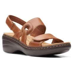 Womens Clarks® Collections Merliah Opal Strappy Sandals