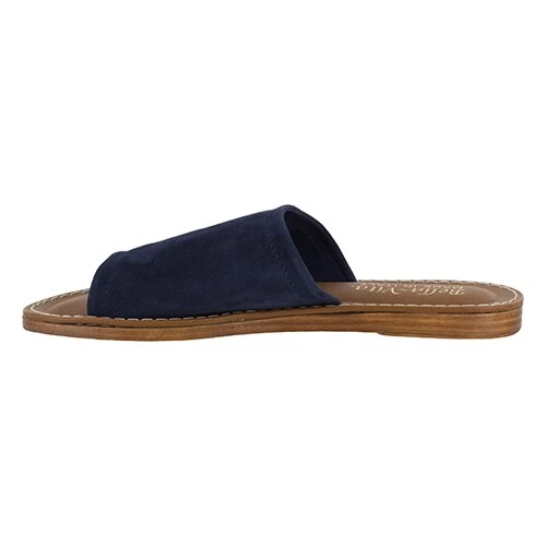 Womens Bella Vita Ros-Italy Suede Slide Sandals - Image 3