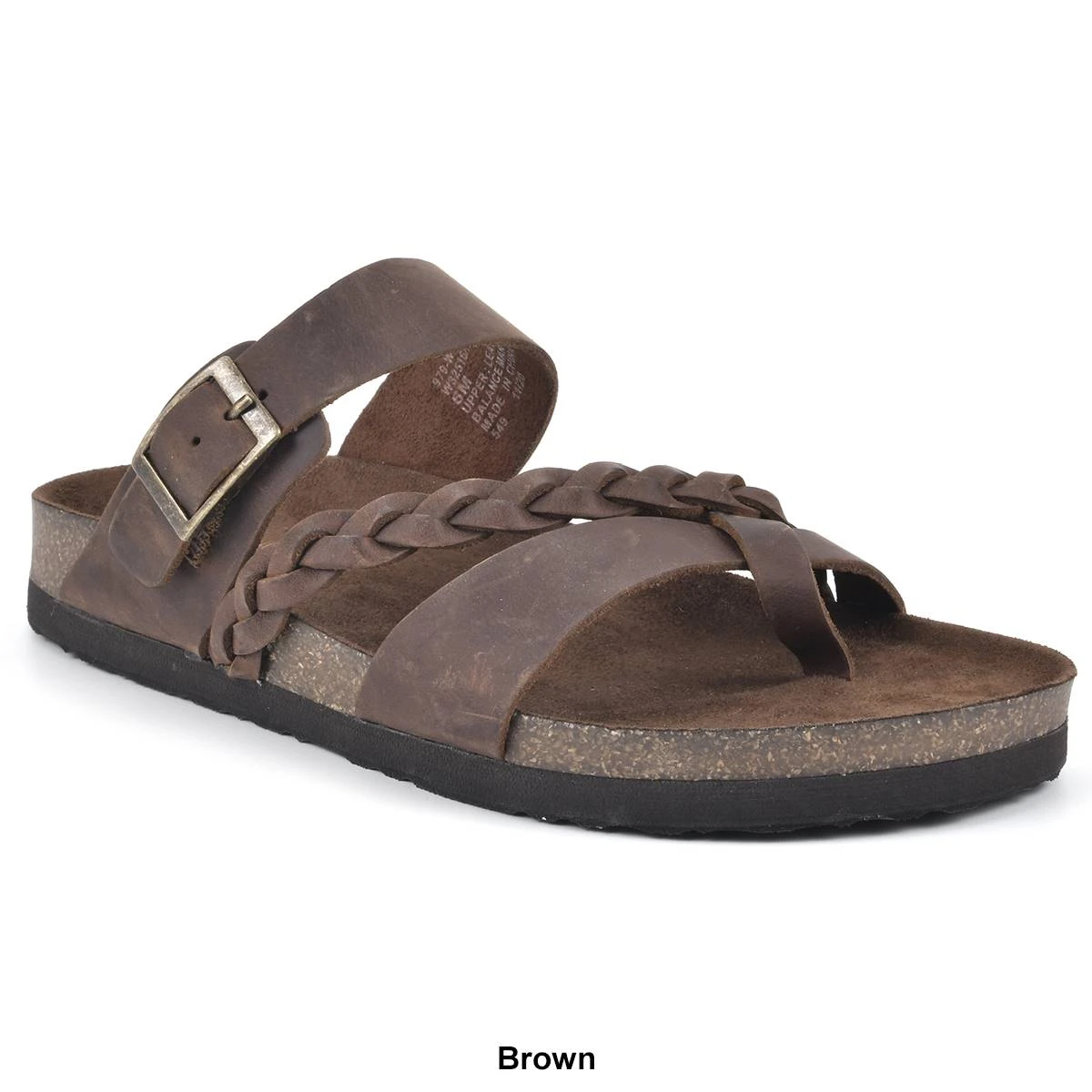 Womens White Mountain Hazy Footbeds™ Sandals - Image 7