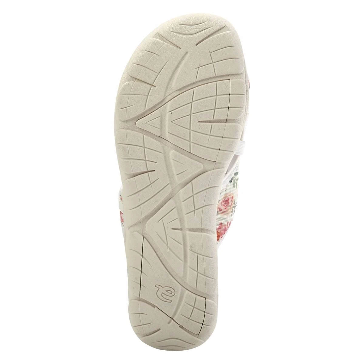 Womens Easy Spirit Lola 2 Comfort Thong Sandals - White - Image 5