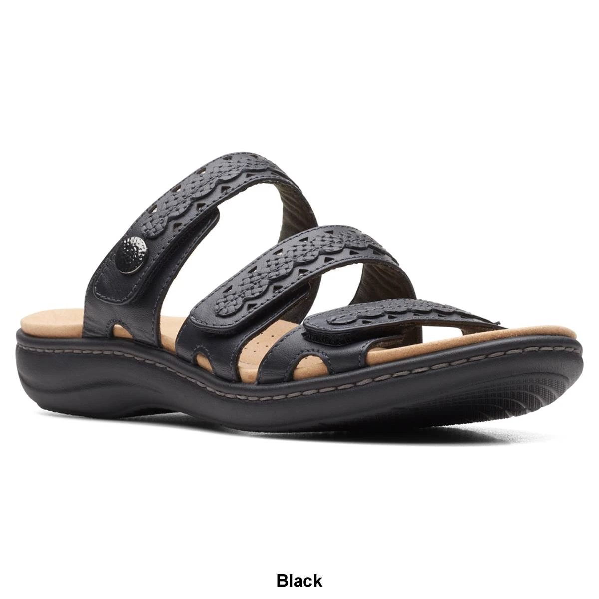 Womens Clarks® Collections LaurieannBella Slide Sandals - Image 6