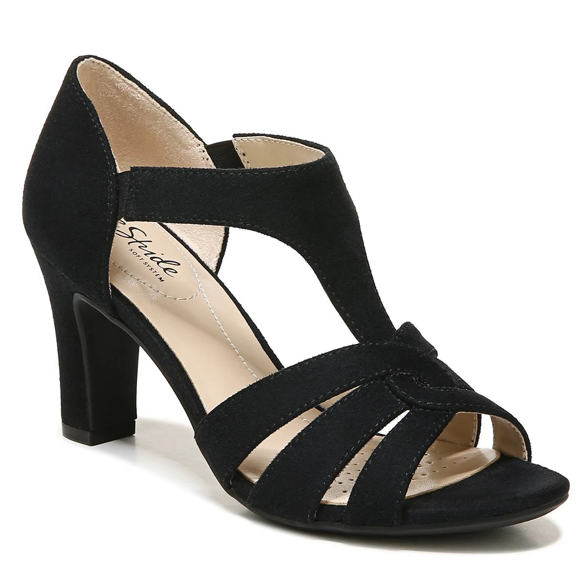 Womens LifeStride Caramel Strappy Sandals