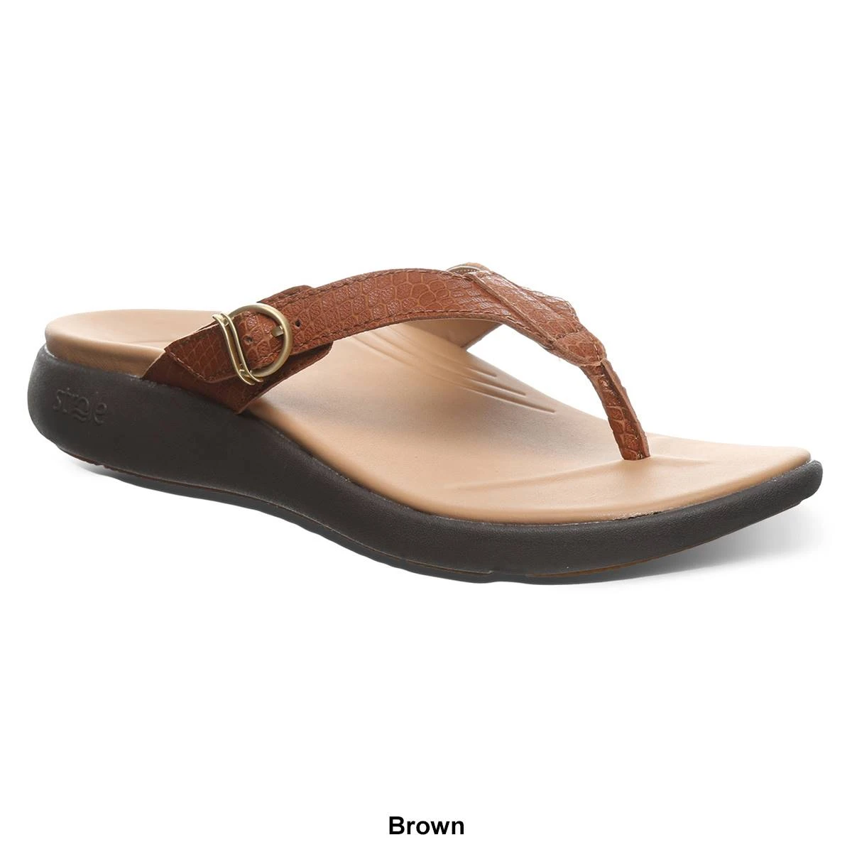 Womens Strole Coaster Thong Sandals - Image 9