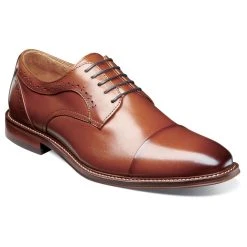 Dress Shoes Mens Stacy Adams Maddox Cap Toe Oxfords - Brown