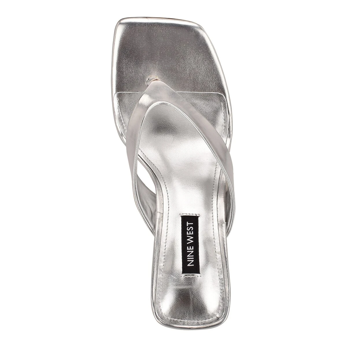 Womens Nine West Nest 3 Heeled Thong Sandals - Image 4