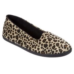 Womens Dearfoams® Microfiber Velour Closed Back Slippers