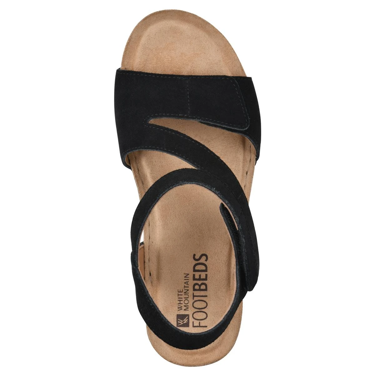 Womens White Mountain Fern Footbeds™ Strappy Sandals - Image 4