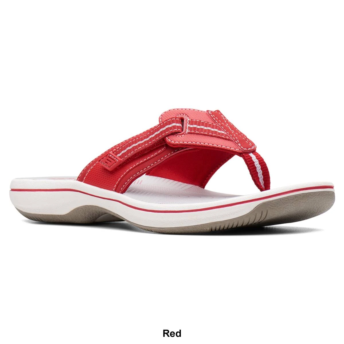 Womens Clarks® Cloudsteppers™ Brinkley Jazz Flip Flops Sandals - Image 7