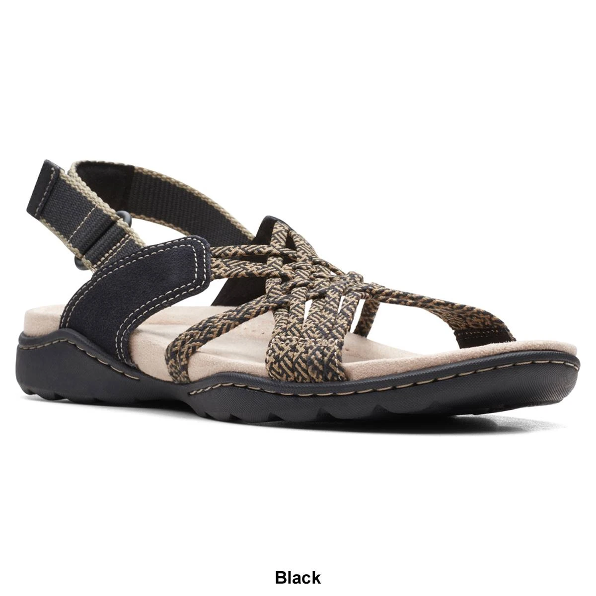Womens Clarks® Collections Amanda Ease Strappy Sandals - Image 7