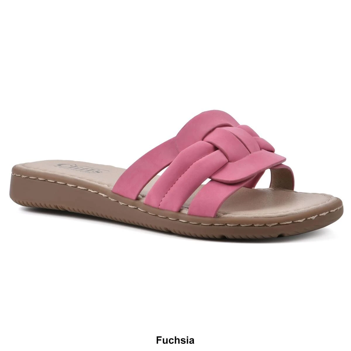 Womens Cliffs by White Mountain Squarely Slide Sandals Womens Cliffs By White Mountain Squarely Slide Sandals -BEARPAW® Store cdc869e7 4e85 40cd a450 86f1d163d822