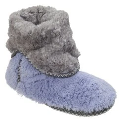 Womens Dearfoams® Pile Foldown Boot Slippers