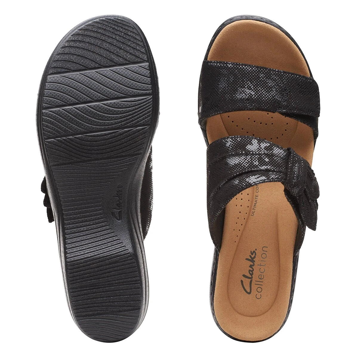 Womens Clarks® Collections Merliah Charm Slide Sandals - Image 4