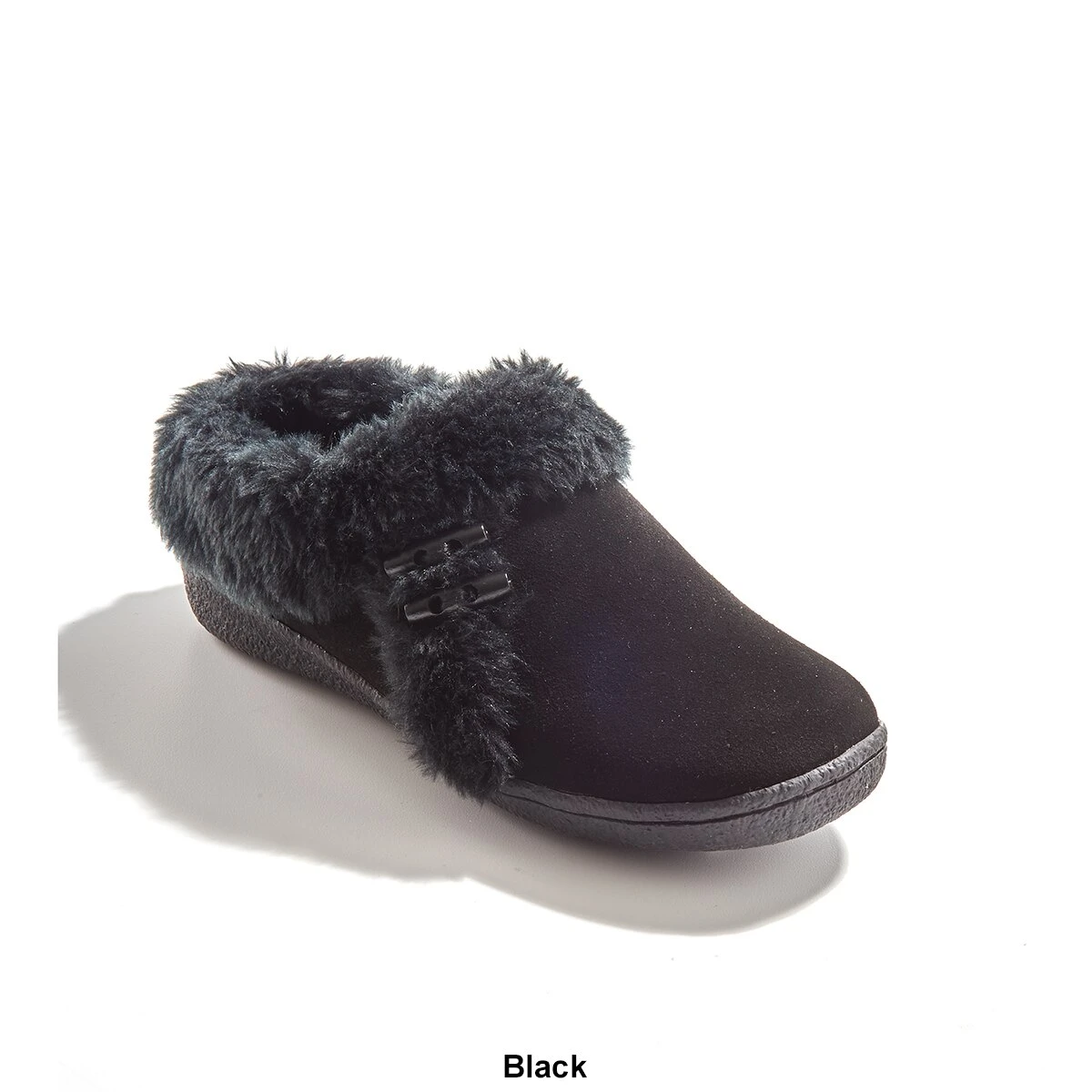 Womens Clarks® Wanda Wide Scuff Slippers - Wide - Image 5