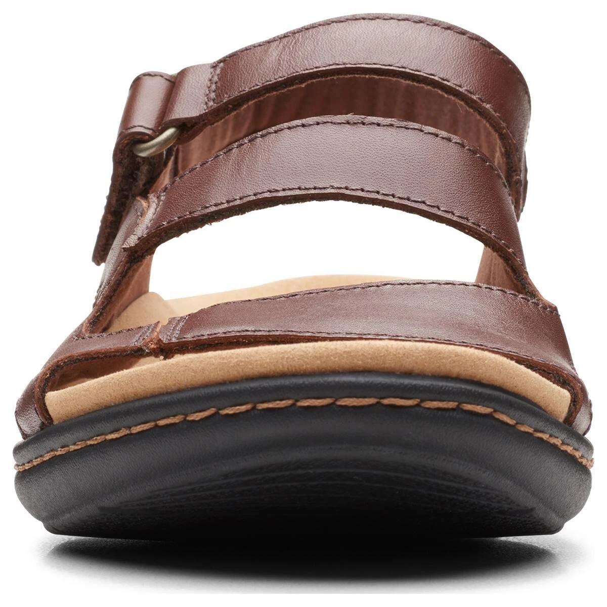 Womens Clarks® Collections Laurieann Leather Strappy Sandals - Image 5