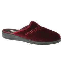 Womens Spring Step Josie Slip On Slippers - Bordeaux