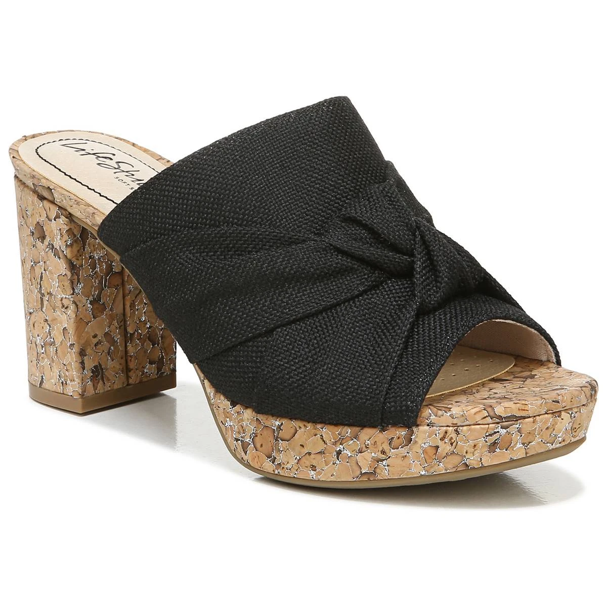 Womens LifeStride Laguna Platform Slide Sandals