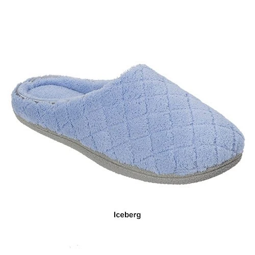 Womens Dearfoams® Quilted Clog Slippers - Image 4