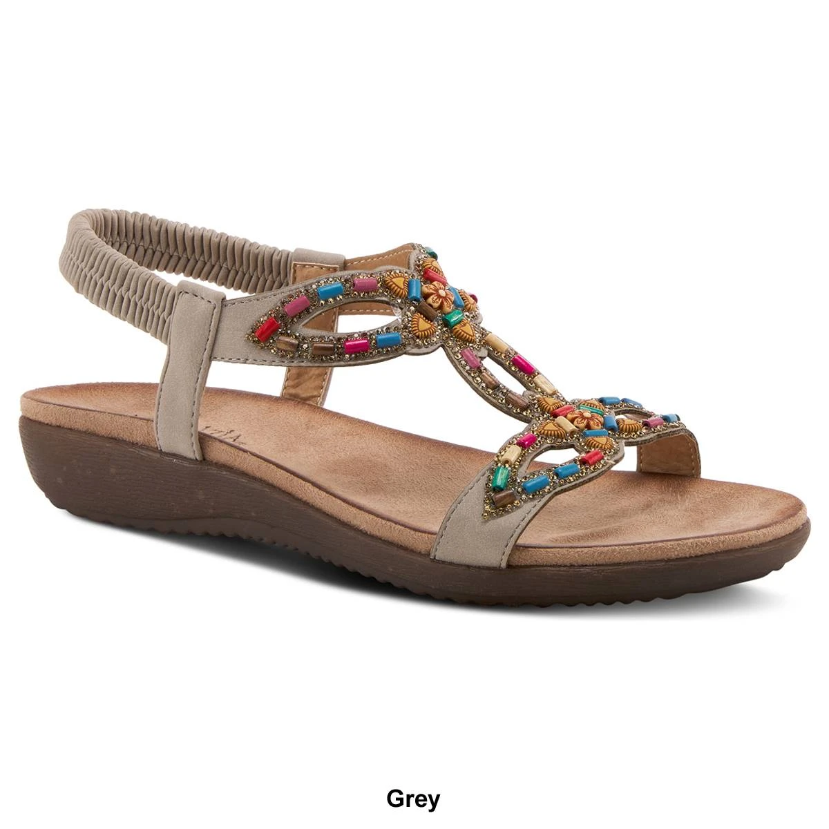 Womens Patrizia Volcanic T-Strap Sandals - Image 6