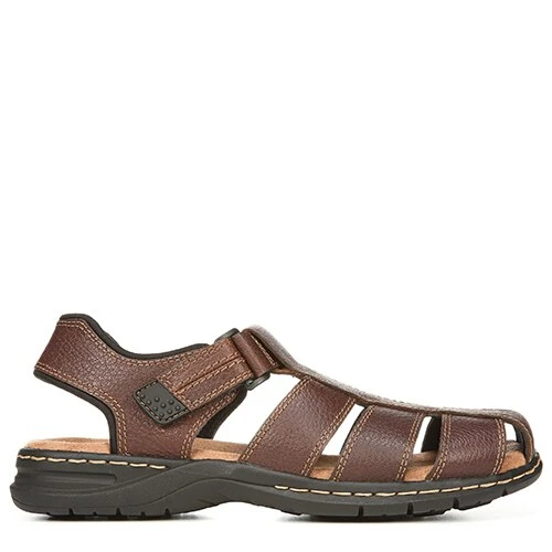 Mens Dr. Scholl’s Gaston Fisherman Strappy Sandals - Briar - Image 2