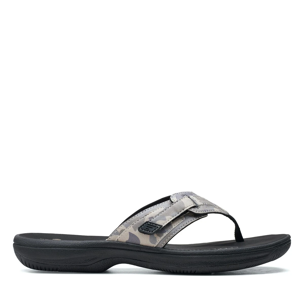 Sandals Womens Clarks® Cloudsteppers™ Brinkley Jazz Camo Flip Flops - Image 2