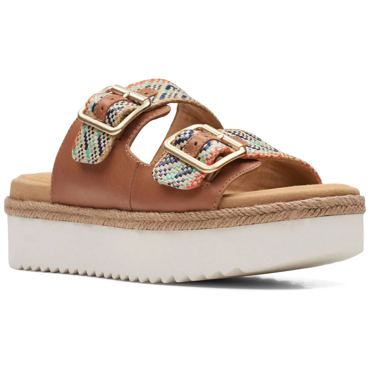 Womens Clarks® Collections Lana Beach Textile Espadrilles Sandals