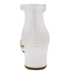 Womens Sugar Noelle Low Block Heel Slingback Sandals- White -BEARPAW® Store f5ce1219 67cc 414d a5c5 210def848dae