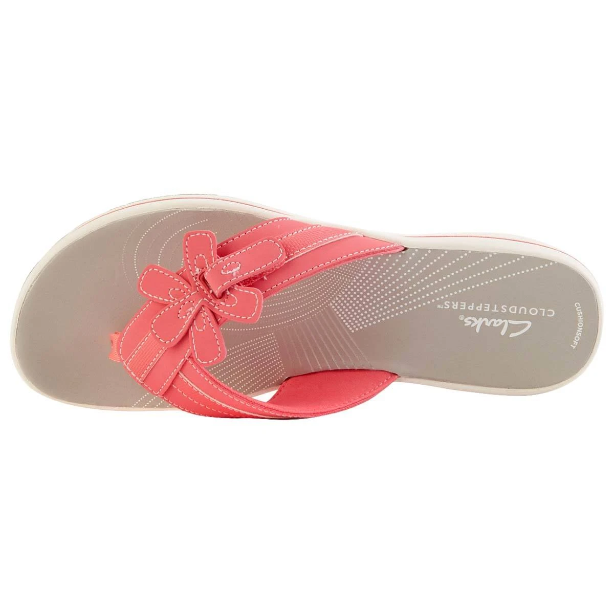 Womens Clarks® Cloudsteppers™ Brinkley Flip Flop Sandals - Image 4