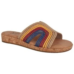 Womens Impo Blaze Raffia Slide Sandals
