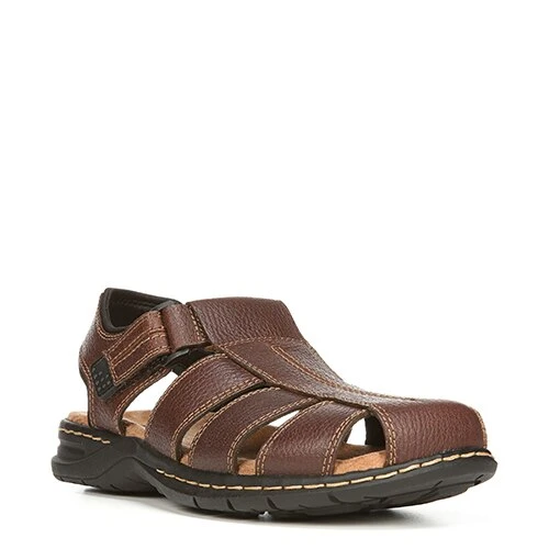 Mens Dr. Scholl’s Gaston Fisherman Strappy Sandals - Briar - Image 6