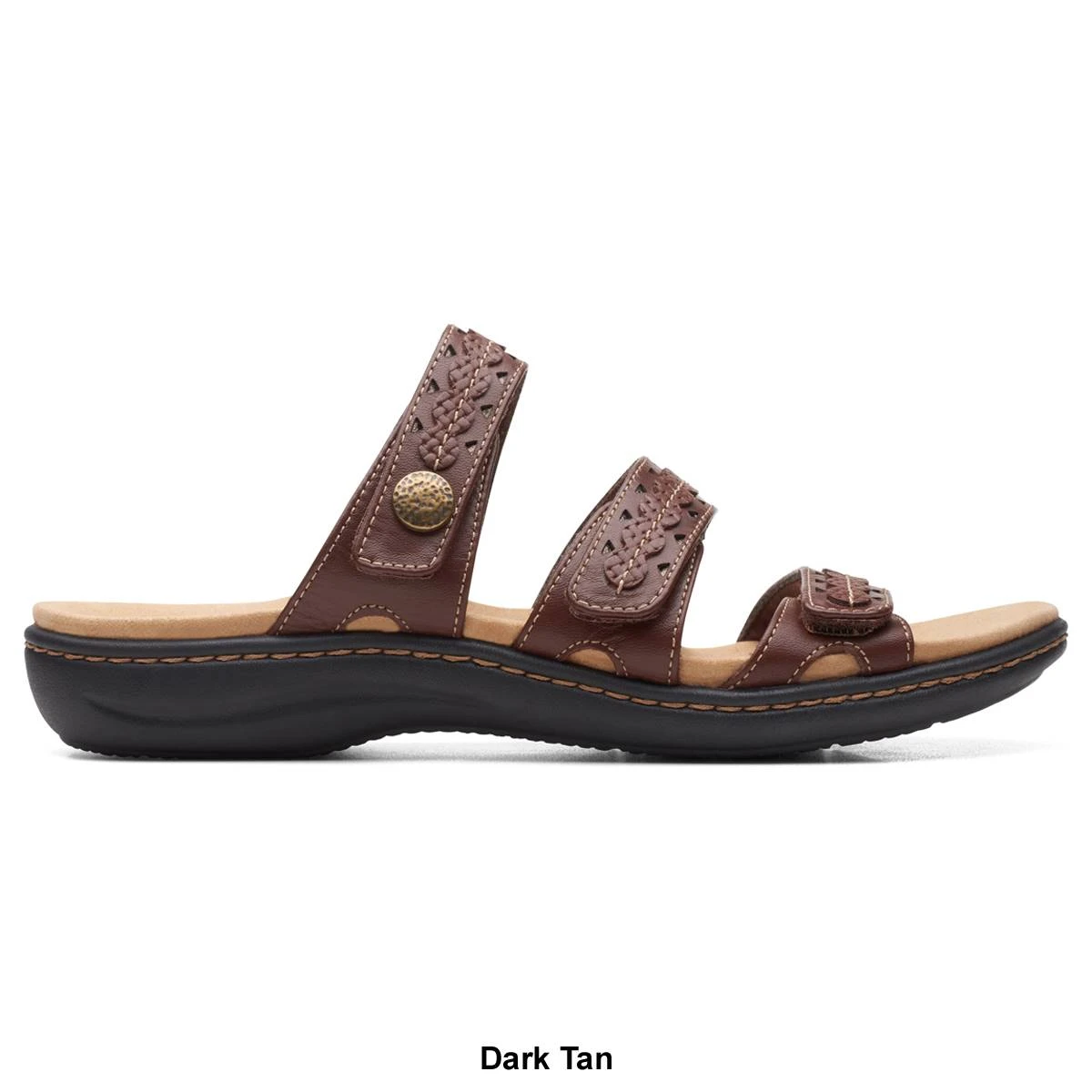 Womens Clarks® Collections LaurieannBella Slide Sandals - Image 2