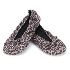 Womens Isotoner Satin Ballerina Slippers